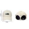 {Pilot} Hat Creative Men'S Glasses Cap Sunglasses Sunshade Wild Baseball Cap