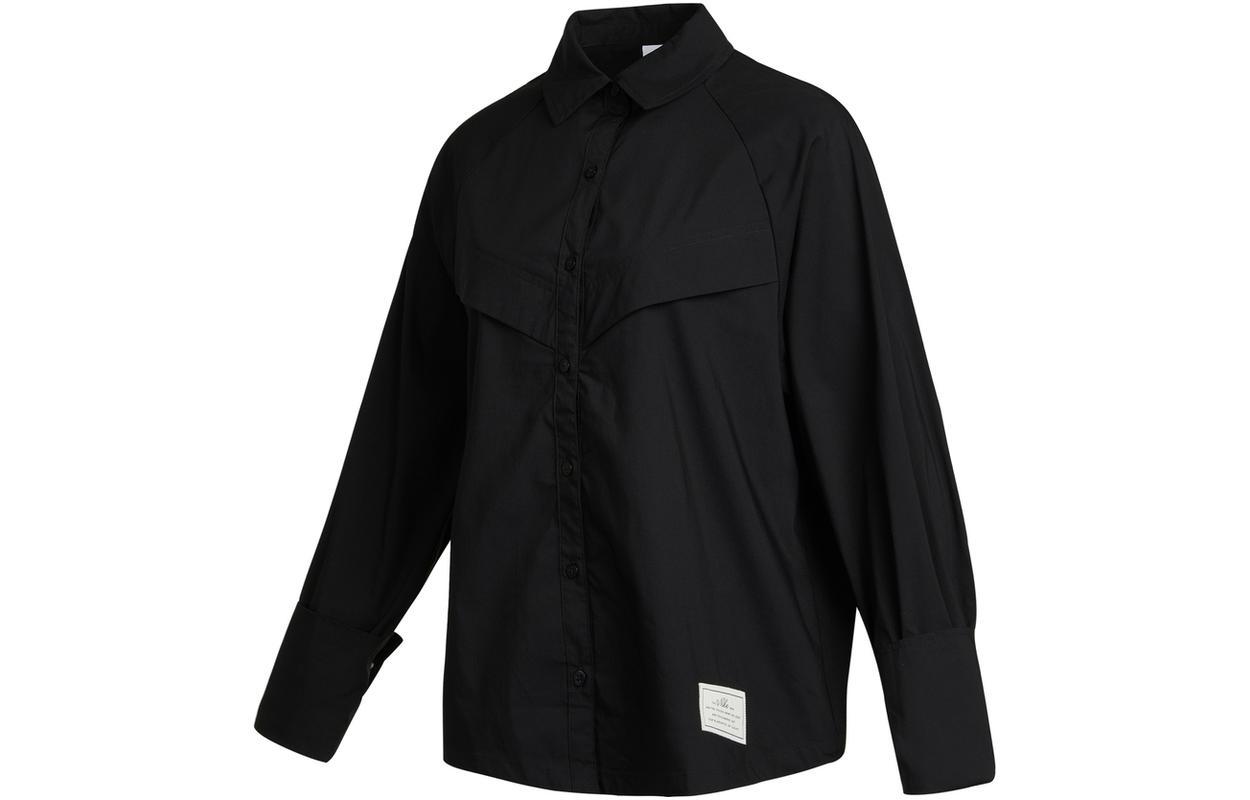

Nike Shirts Women s Black Pointed Collar Moderate Other DR5997-010 L