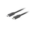 LANBERG LANBERG USB-C CABLE 3.1 GEN 2 MALE/MALE 10GB/S PD100W 1.8M BLACK