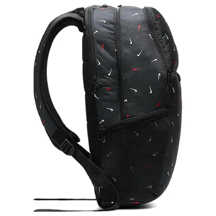 Nike Polyester Backpack Regular Unisex Black (Unisex) Backpacks BA6039 010