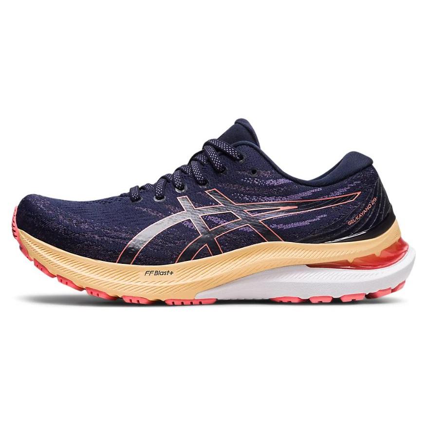 New Asics Gel Kayano 29 2E Wide 'Midnight Papaya' Women's 1012B297-402