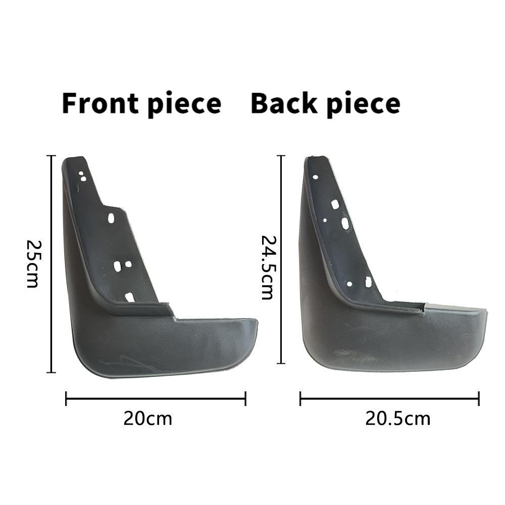 Car Mud Flaps For Nissan Tiida  2005  Venucia 2005-2010 Tiida Splash Guards Mud Flap Mudguards Fender 2008 2009
