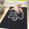New Entrance Door Mat Chenille Door Mat Outdoor Nonslip Dog Mat for Muddy Paws Absorbent and Quick-Drying Cleaning Mat
