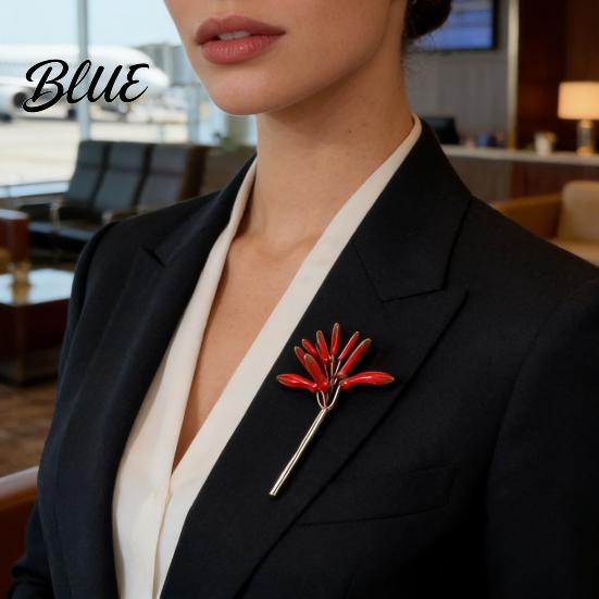 Decorative Lapel Pin 1/2/3Pcs Flower Design Brooch Sweaters Collars Hats