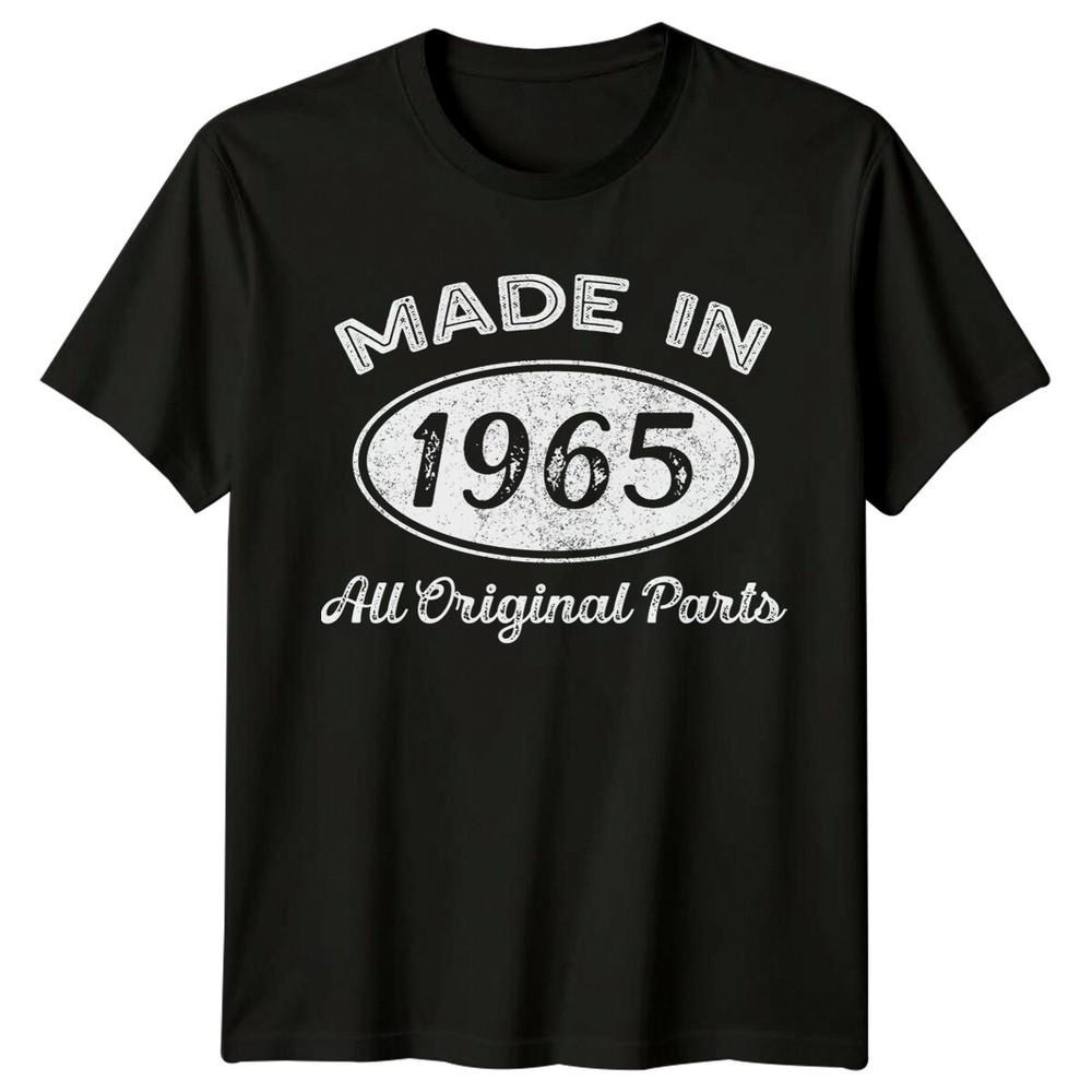 Made In 1965 Mens T Shirt 61st Birthday Gift sixtyone Year Old Unisex T-Shirt XXXL