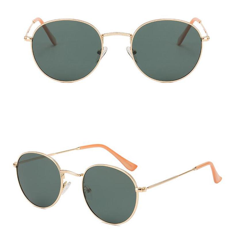 New Trend Sunglasses Fashion Personality Metal Round Frame Sunglasses Driving Essential Polarised Sunglasses