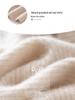 Zipper Lapel Cashmere Knit Loose Long Sleeve Pullover Sweater for Autumn/Winter