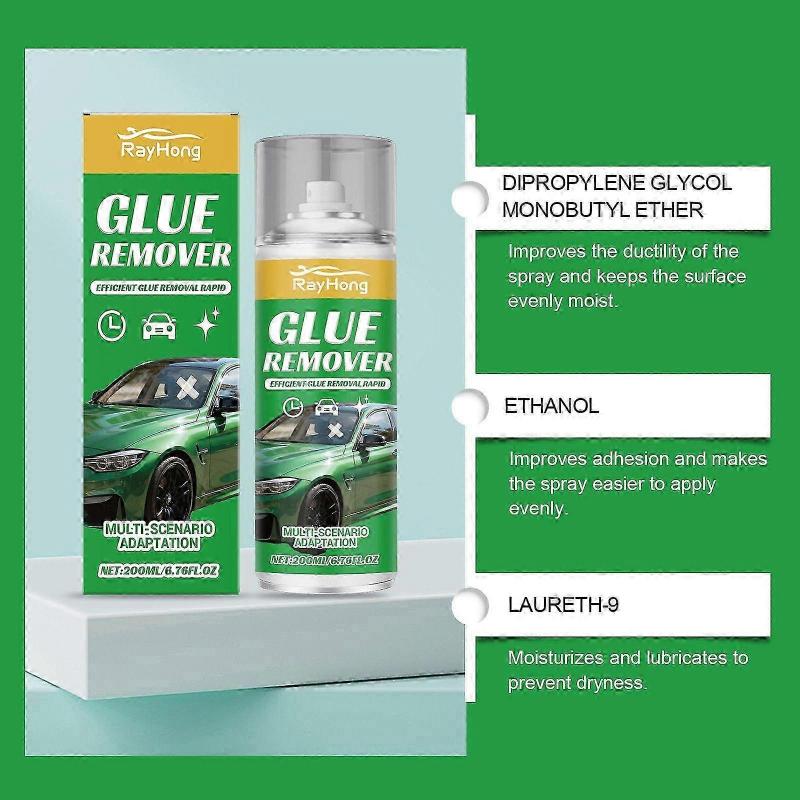 Multifunctional Glue Remover, Hazardless Adhesive Remover for All Surfaces, Glue Remover, 200ml