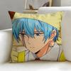 popular anime Mashle Magic and Muscles Cushion Cover Soft  EasyWash Pillow Case  Versatile for Couch Bed Travel and Office