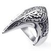 Retro Viking Raven Totem Men's Fashion Ring - European & American Style