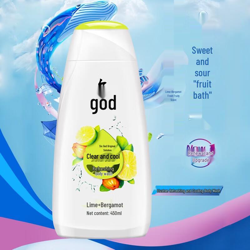 Six God Refreshing Shower Gel