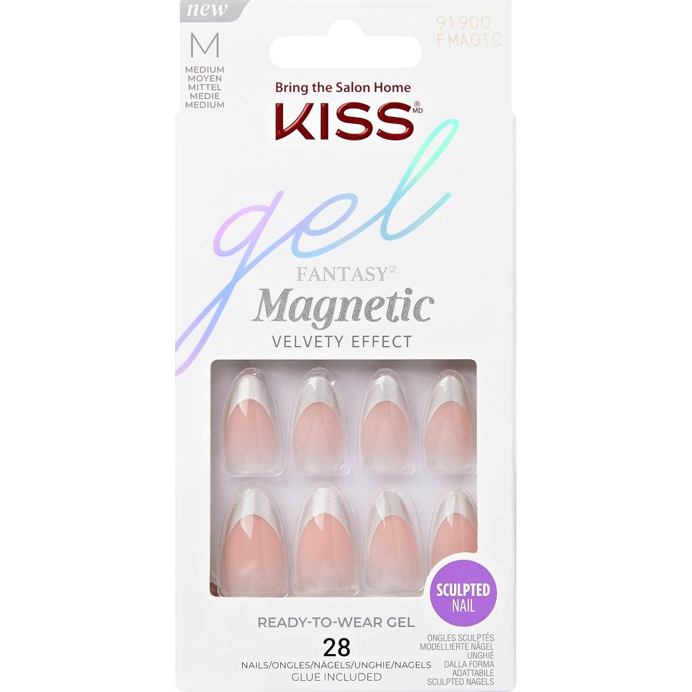 

Магнитные типсы KISS Gel Fantasy North Coast 28 штук