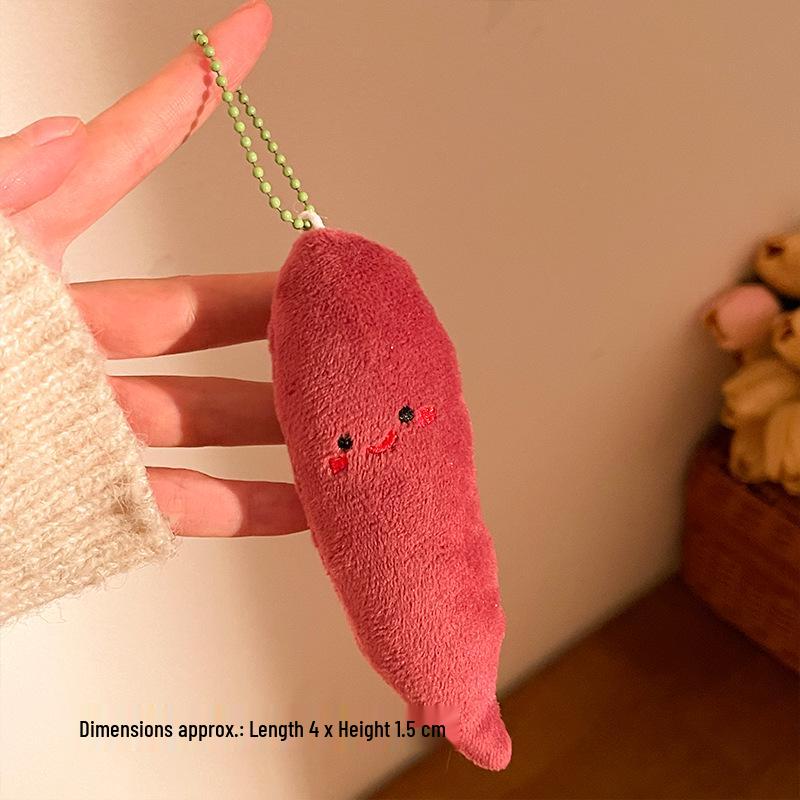 Plush Pendant Keychain Figurines - Perfect for Promotions, Weddings, Gifts, and Charms