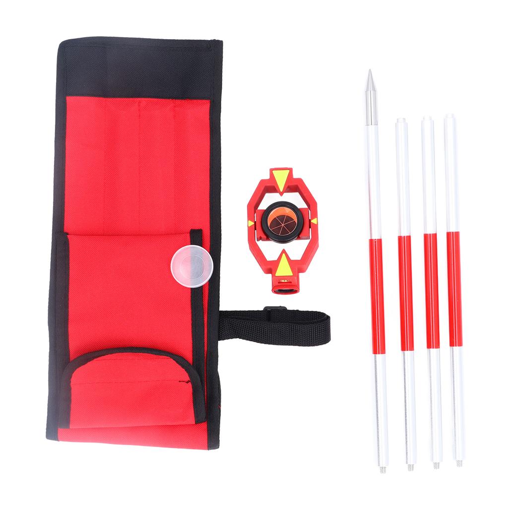 Prismă de topografie pentru stație totală 25,4 mm Diametru efectiv 17,5 mm Constantă Topografie Mini Prismă cu 4