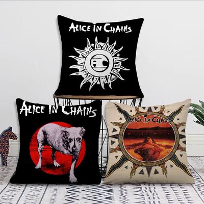 Rockband Alice In Chains Dekoration Rum Hem Soffa vardagsrum Kontor Bil Nordisk Enkelhet Kuddfodral