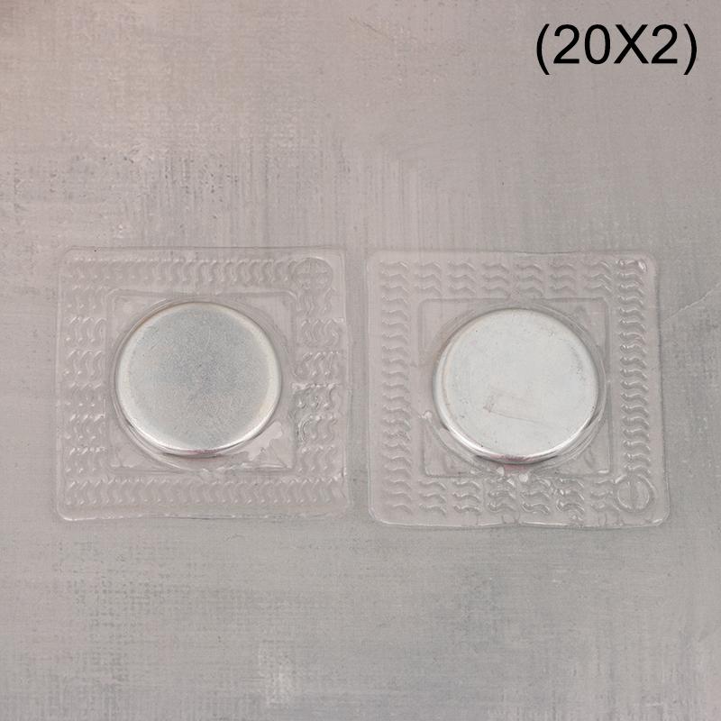 5Pairs PVC Invisible Hidden Metal Strong Magnetic Snaps Button Invisible Sew Magnetic Magnet Fastener For Handbag Clothing