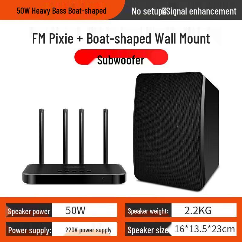 SANSUI K1 Series Wireless Bluetooth Multi-Zone Speaker System CN Plug (adapter Included) (CN Version)
