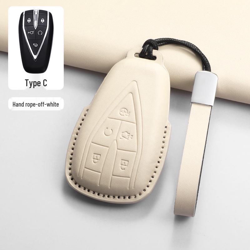 Changan CS75Plus/CS55Plus, Yidong, Oshan X5/Z6 Car Key Cover (Black)