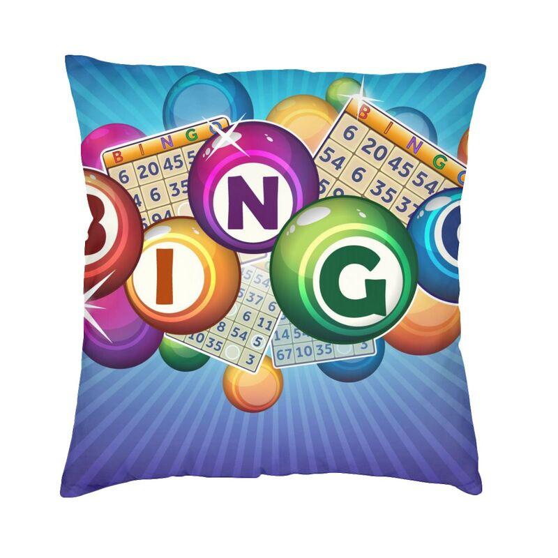 Best Play Bingo Game For Bingo Players Cushion Cover xcm Soft Luxury Pillow Case Home Decor 30cmx30cm