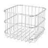 Fruit Basket 304 Stainless Steel Storage Basket Kitchen Counter Fruit Vegetable Organizer Drainer