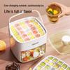 Press-Type Double-Layer Ice Tray with Lid