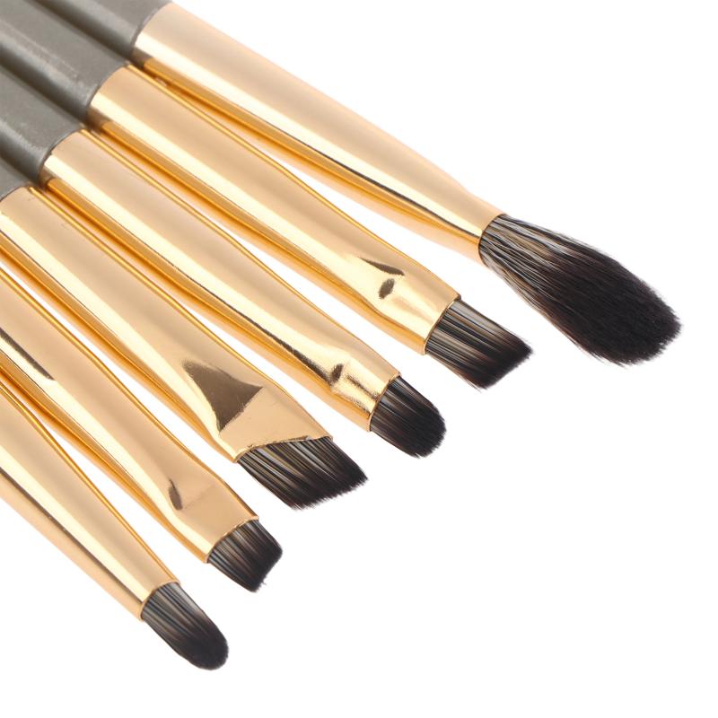5-15Pcs Professional Eye Makeup Brush Set Non-irritating Soft Bristles for Highlight Nose Shadow Beginner Use