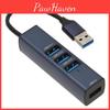 4 5gbps Port Hub Usb Hot Swappable Usb Multiport Adapter With Storage Hole For Laptop Pc Flash