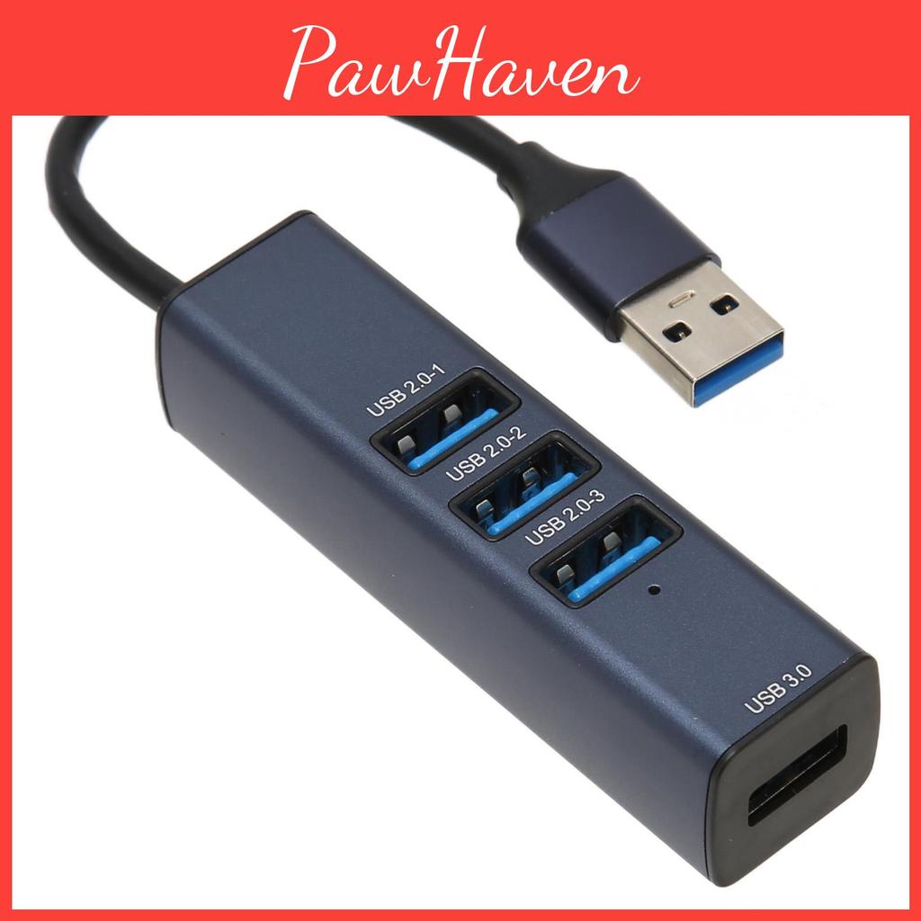 4 5gbps Port Hub Usb Hot Swappable Usb Multiport Adapter With Storage Hole For Laptop Pc Flash