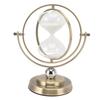 Metal Hour Glass Simple Modern Accurate Timing Delicate Sand Timer Home Decoration Bronze Color White Sand 30min