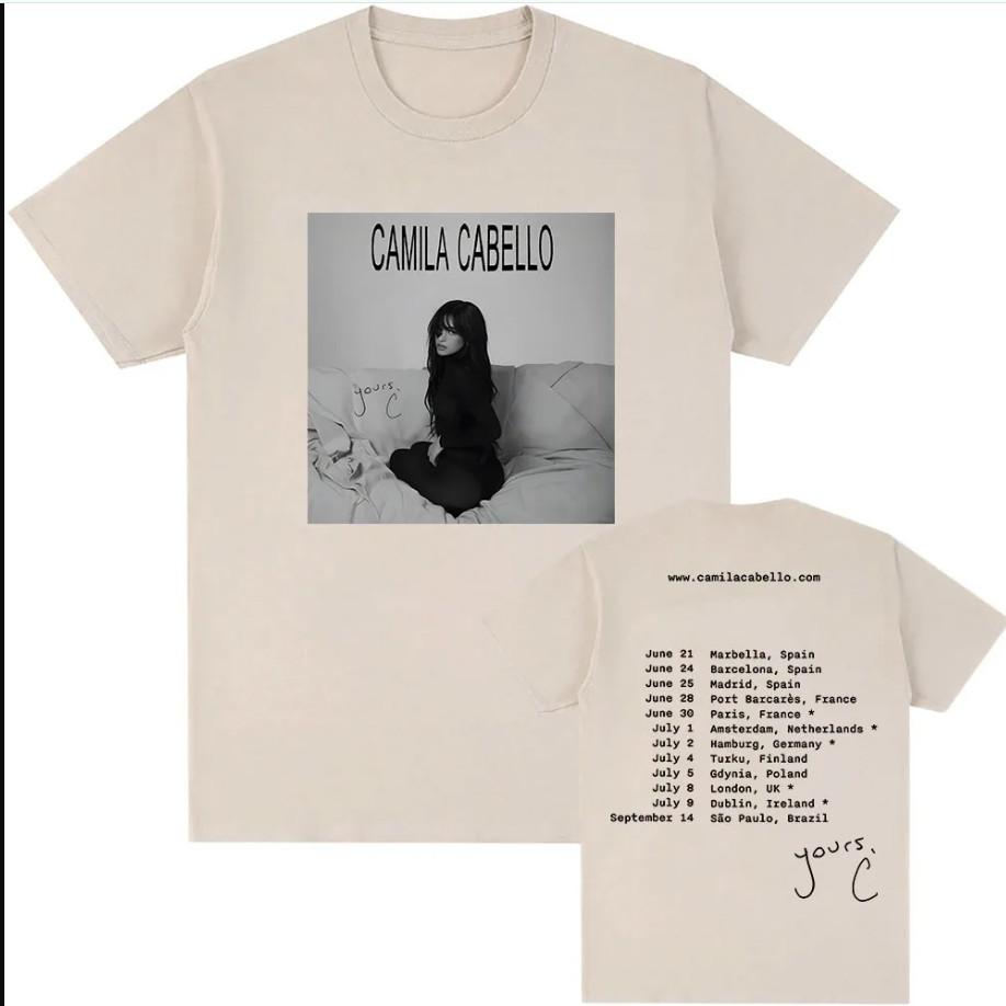 Camila Cabello Yours.C Tour 2026 T-shirt size S-5XL L