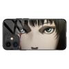 Lesklý skleněný kryt na telefon Junji Ito Tomie Kawakami Anime Manga pro iPhone SE 6s 7 8 Plus X Xr Xs 11 12 13 Mini Pro Max Samsung