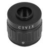 Microscope Camera Mounting Interface Kit 1X Focal Adjustable CTV Installation Port 38mm Mount Lens