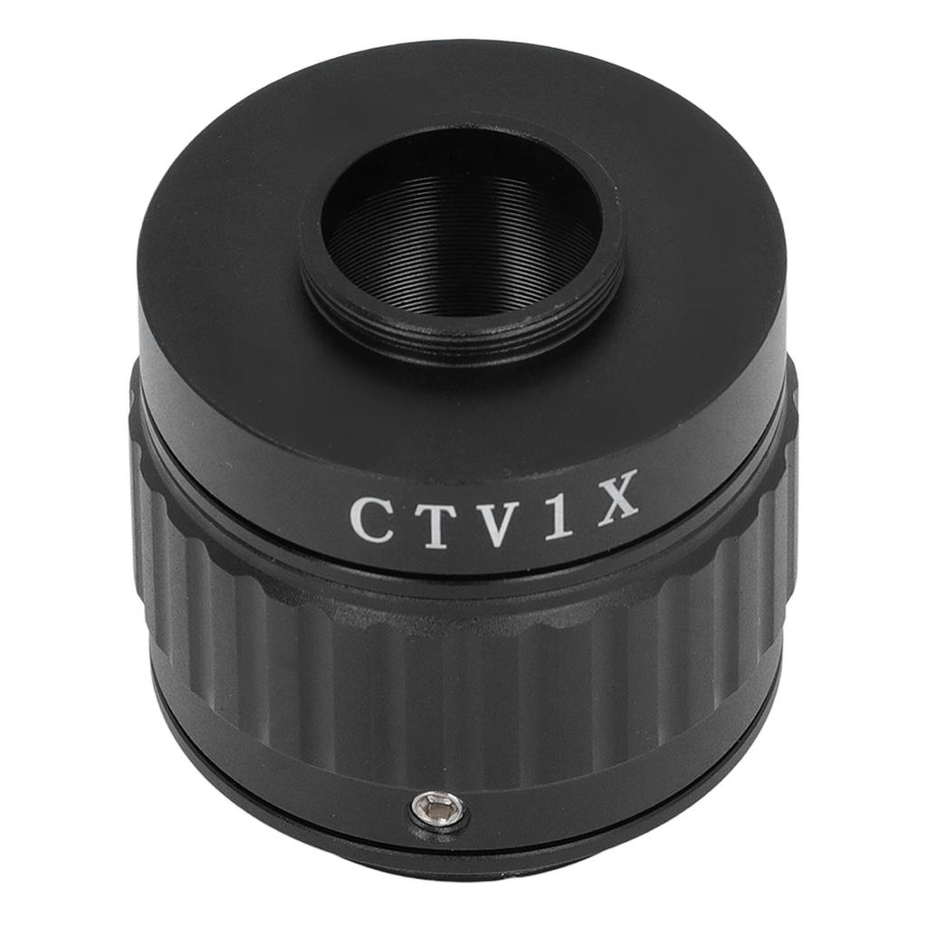 Microscope Camera Mounting Interface Kit 1X Focal Adjustable CTV Installation Port 38mm Mount Lens