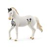 Figurine - Schleich - Marwari Stallion - Two-colored Mane - Black and White Coat - from 5 Years