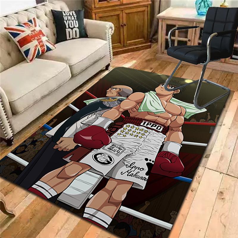 Hajime No Ippo Rug Floor Mat for Living Room or Bedroom Soft and Comfortable Carpet a Gift for Birthday and Holiday.DFF0925320