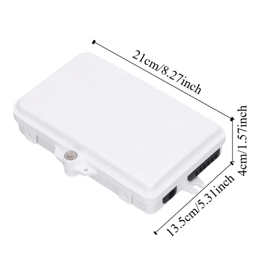ABS 6/4Core Fiber Distribution Box Fiber Optic Distribution Box for FTTH SC FC Fiber Management