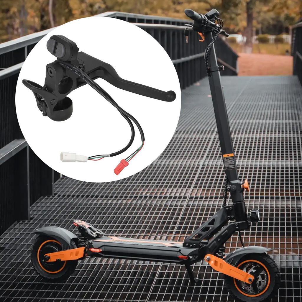 ABS Electric Scooter Accessories Set With Turn Signal Buttons Bells Brake Lever Suitable For Enhanced Safety And Control