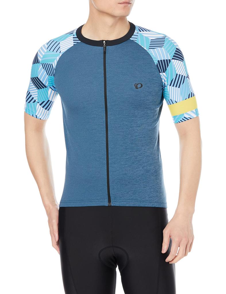 Pearl Izumi Split Cerulean Size M Jersey, Blue,