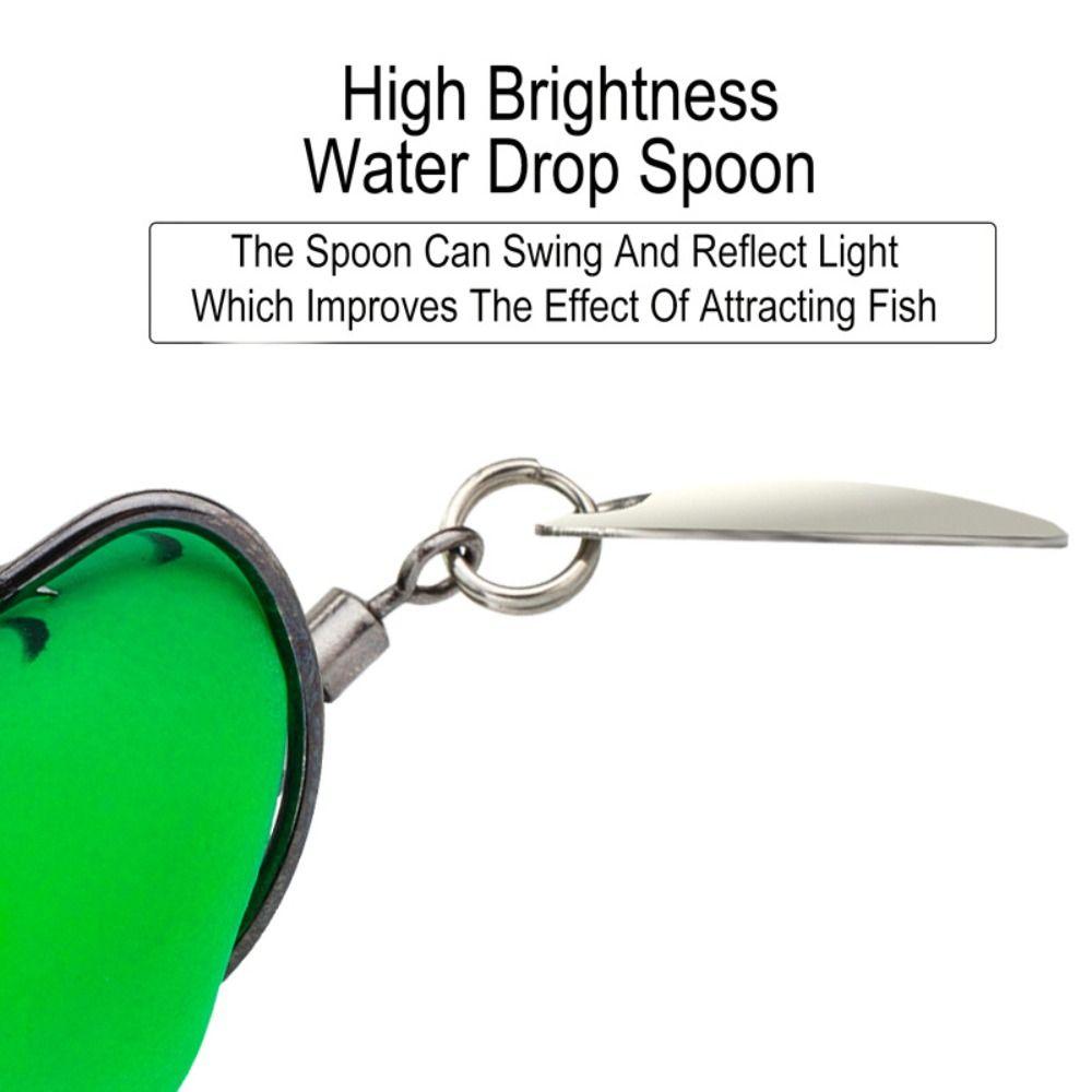 Mini Jump Frog Bait 7g/12g Thunder Frog Bait Fishing Gear Frog Lure Ice Fishing