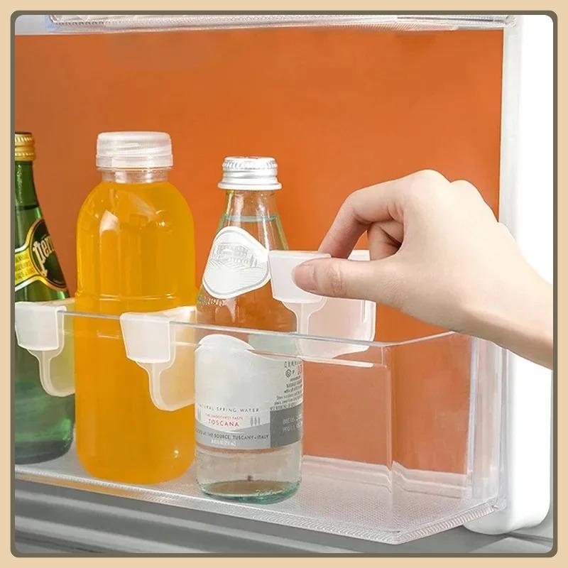 Efficient Refrigerator Kitchen Organizer Shelf Storage Dividers for Eggs Bottles and Other Items organizer kitchen fridge