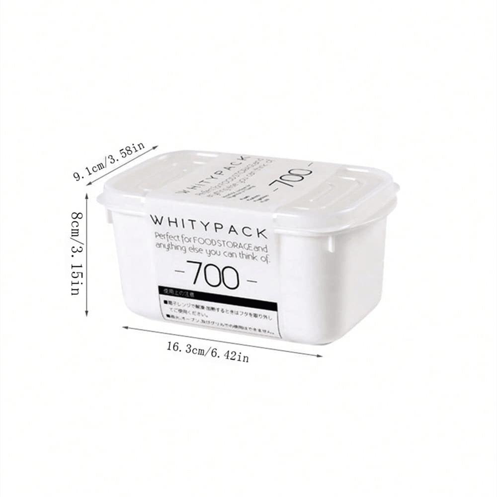 

Japanese Frozen Meat Packaging Box Food Grade Refrigerator Storage Fruit Vegetable Preservation Prepare The Dishes Divided Boxs