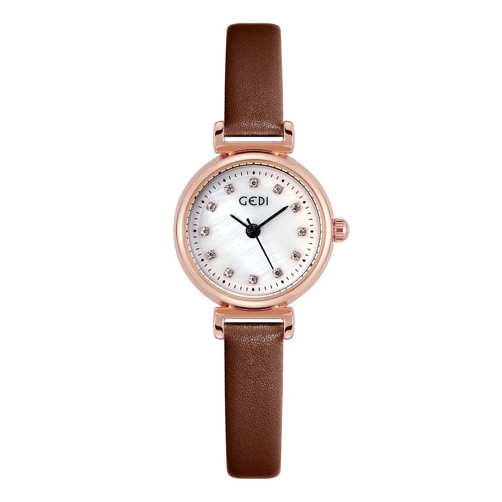 Light Luxury Small Plate With Diamonds, Fashionable And Exquisite Student Exam Explosive Belt Quartz Watch