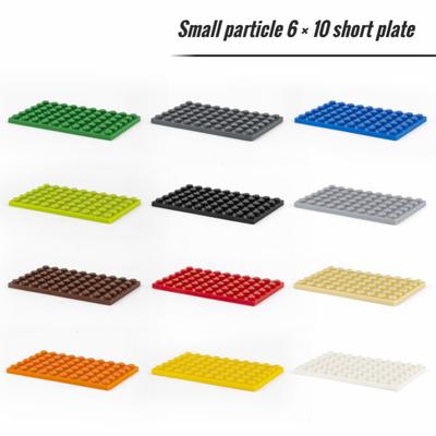 5Pcs Small Particle 3033 6x10 Plate Building Block Flat DIY Parts Buildmoc Compatible Assembly Particle Creative Gift Toys
