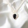 Black Onyx Gemstone 925 Sterling Silver Jewelry Boho Pendant Gift For Girlfriend PP-56-20