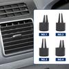 Für VW Touran 2005-2015 Schwarzer Auto Front Klimaanlage Lüftungsgitter Auslass Lasche Clip Reparaturset 1TD819703A