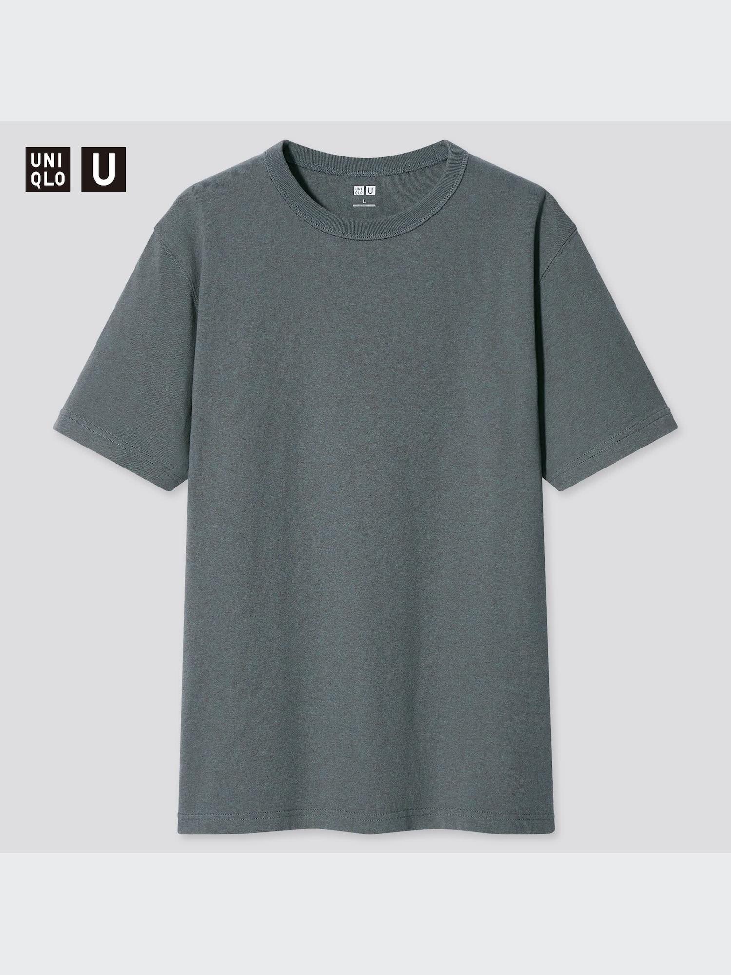 

Футболка Uniqlo Japan с круглым вырезом и коротким рукавом 67 BLUE/XL
