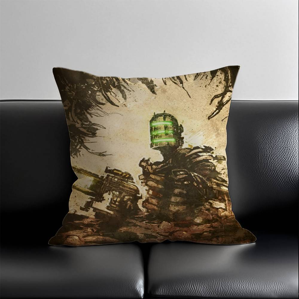 Cool Games D-Dead Space Pillow Case Pattern Printing Pillowcase Living Room Sofa Cushion Cover Bedroom Room Decor