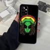 Cartoon Space Alien UFO Case For Samsung Galaxy A56 A36 A16 A33 A13 A23 A52 A32 A12 A54 A34 A14 A53 A15 A35 A55 A17