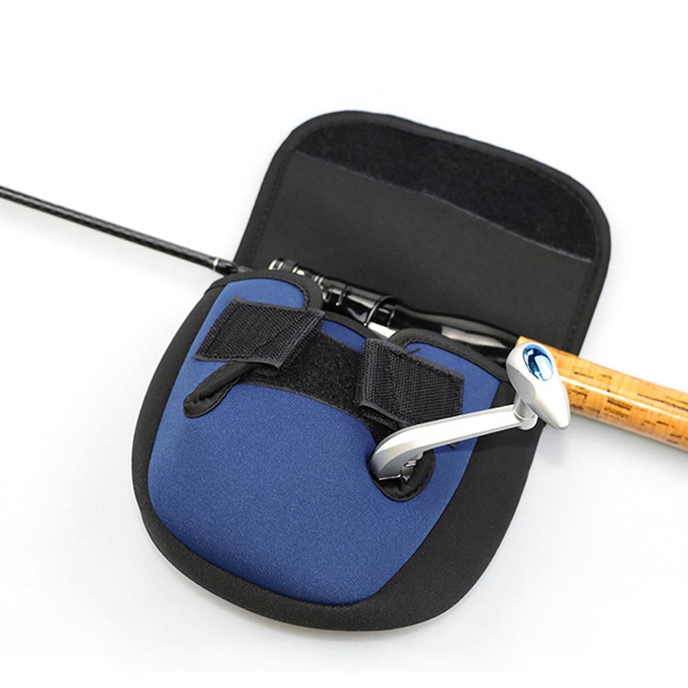 Fishing Reel Cover Protective Bag S/M/L with Rod Case Set Trolling Spinning Baitcasting Wheel Protective Case Pouch Sleeve Bags 260319