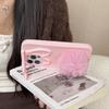 Plush Cartoon Cat Ear Phone Case for iPhone 14/13/12/11/Pro/ProMax - Anti-Fall Protection